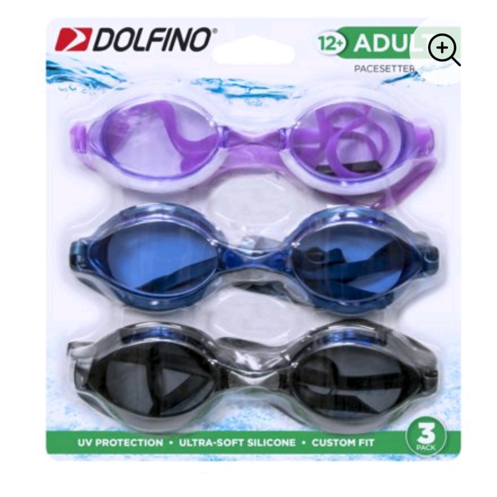 🆕️ Dolfino googles 3 pack